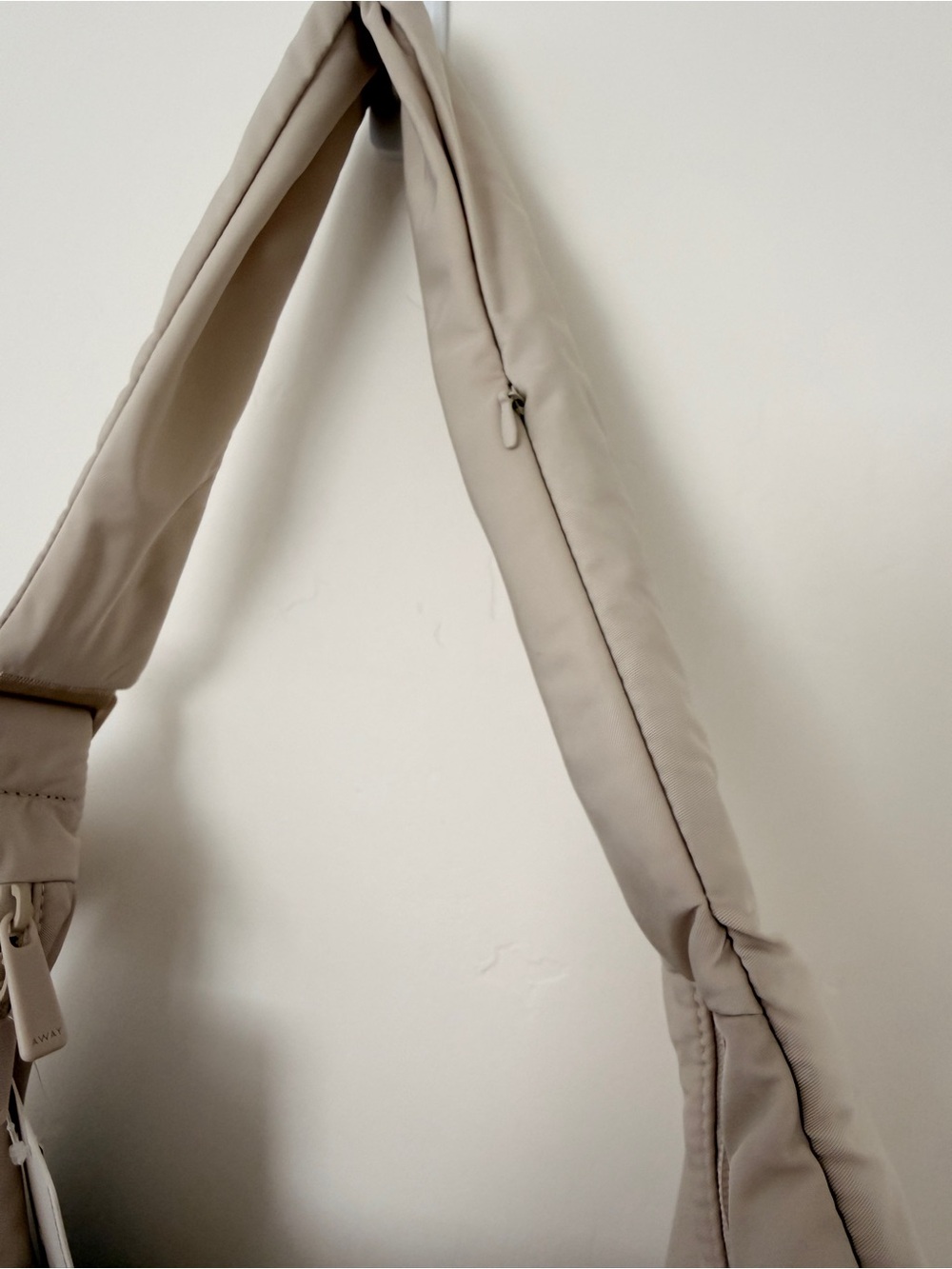 AWAY | Large Featherlight Crossbody in Salt White - Picture 10 of 14